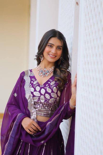 Ram 068 Georgette Lehenga choli wholesale showroom in Pune